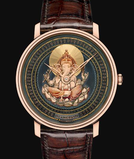 Blancpain Métiers d'Art Watches for sale Blancpain Shakudō Replica Watch Cheap Price 6615 3615 55B